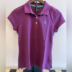 U.S. Polo Assn. Purple Polo Shirt